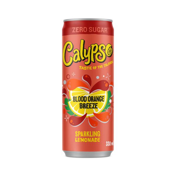 Calypso Dose - Blood Orange Breeze - Zero Sugar - 330 ml