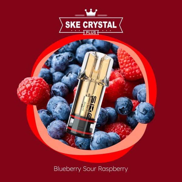 SKE Cystal Pod - 20mg - Blueberry Sour Raspberry