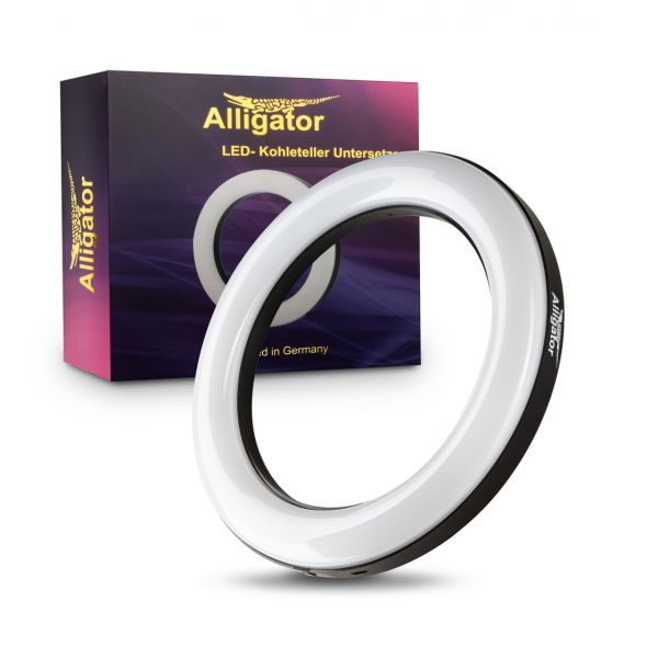 Alligator LED Kohleteller Ring 20 cm