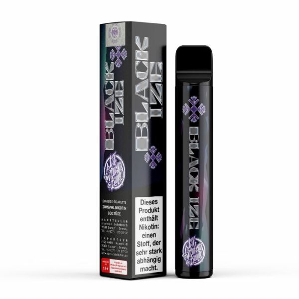 187 Strassenbande 600 Einweg E-Zigarette 20mg - Black Ize