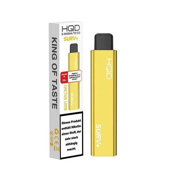 HQD Surv+ Vape - 18mg - Cactus Lime