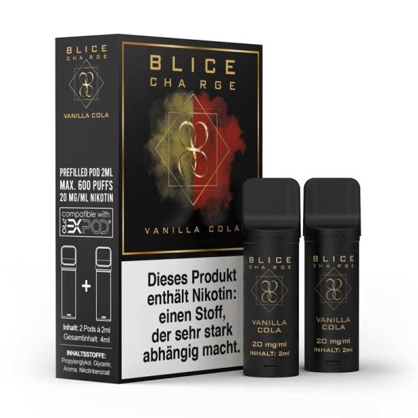 Blice Charge Pod - 20 mg - Vanille Cola