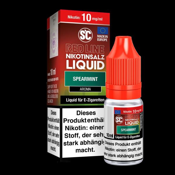 SC - Red Line - Spearmint - 10 mg - Nikotinsalz Liquid