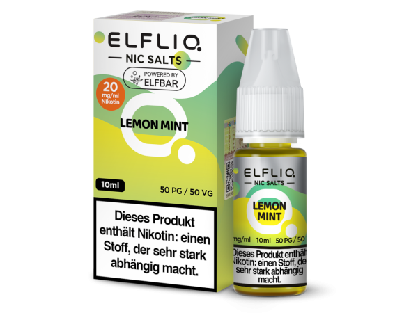Elf Bar - ElfLiq 10ml - 20mg - Lemon Mint