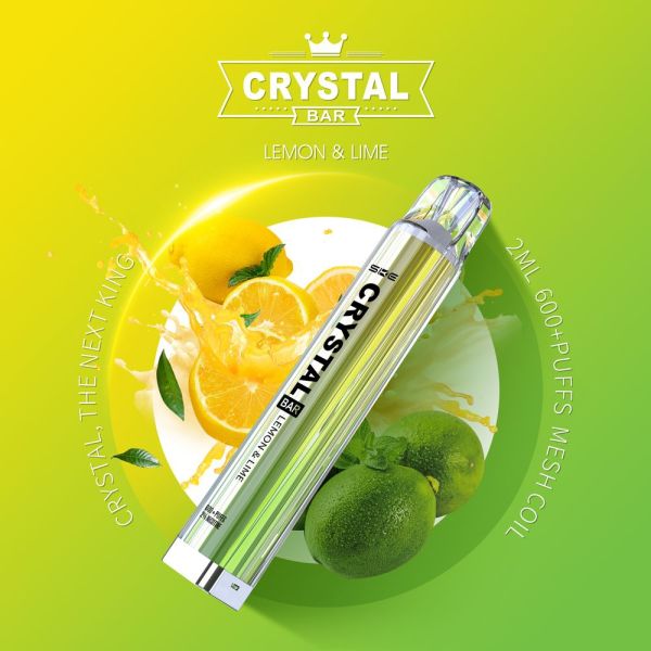 SKE Crystal Bar Einweg E-Zigarette 20mg - Lemon Lime
