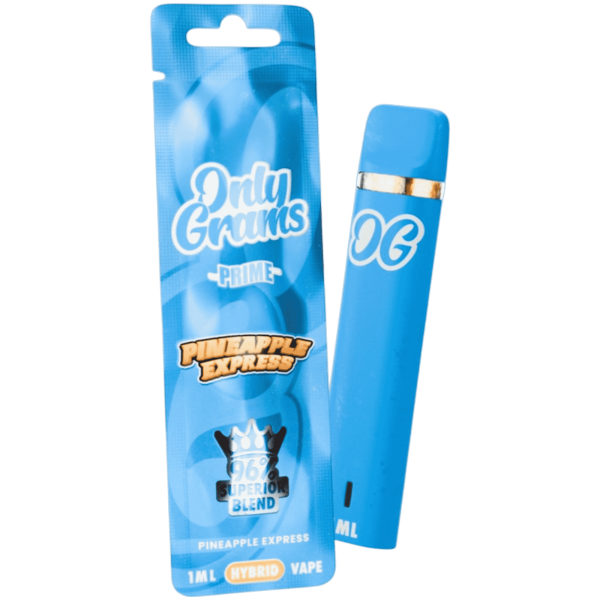 Only Grams - Blue Line - 96% - Pineapple Express 1 ml