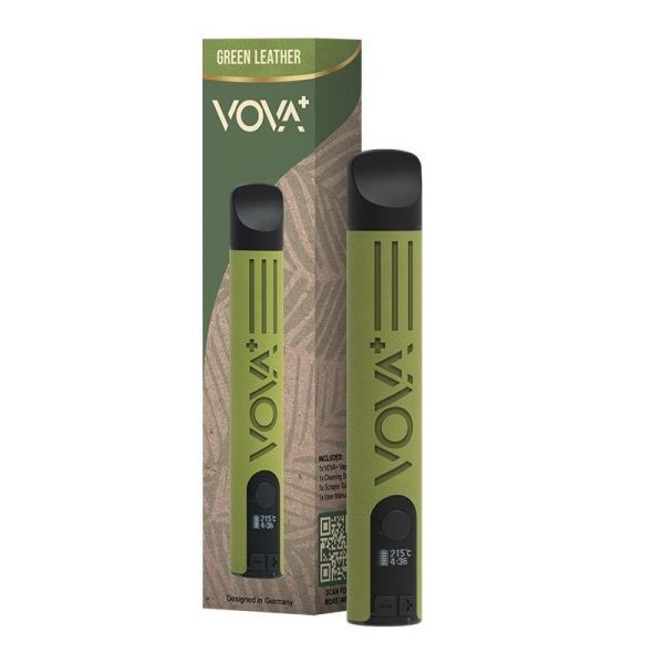 VOVA Plus – Volks Vaporizer - Green Leather