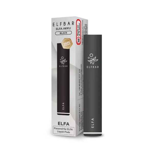 Elfbar Elfa Akku 500 mAh - Schwarz