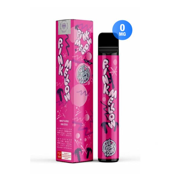187 Strassenbande 600 Einweg E-Zigarette 0mg - 001 Pink Mellow