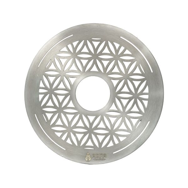 Kohlegitter Steel Motion Small 16,5 cm - Silver