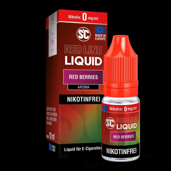 SC - Red Line - Red Berries V2 - 0 mg - Nikotinsalz Liquid