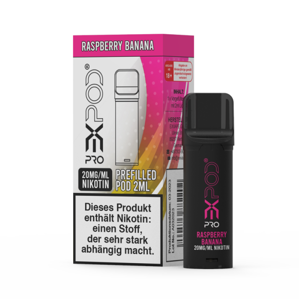 EXPOD Pro - 20 mg - Pod - Raspberry Banana