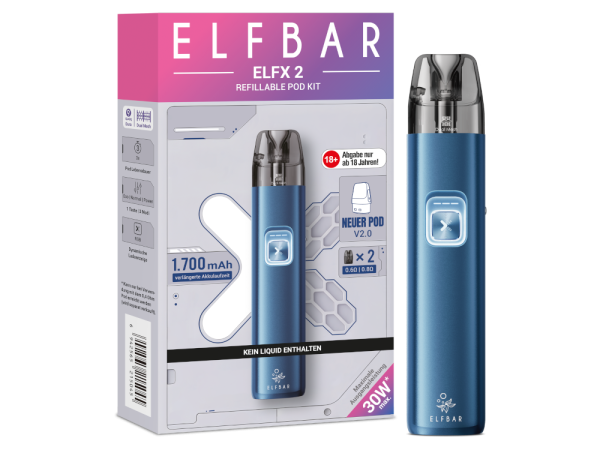 Elfbar Elfx 2 - Ocean Blue