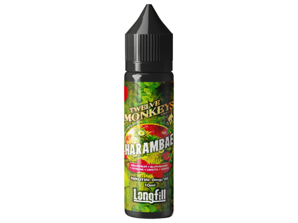 Twelve Monkeys - Longfills 10 ml - Harambae
