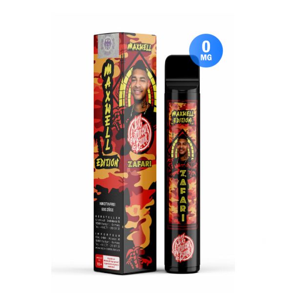 187 Strassenbande 600 Einweg E-Zigarette 0mg - Zafari