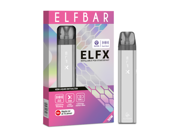 Elfbar Elfx - silber