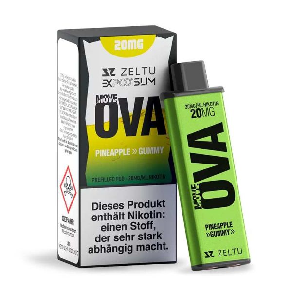 Expod Slim Pod - OVA - 20mg - Pineapple Gummy