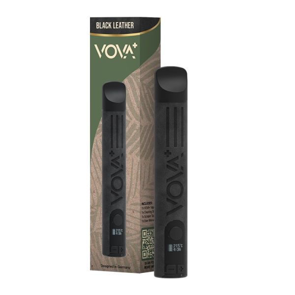 VOVA Plus – Volks Vaporizer - Black Leather