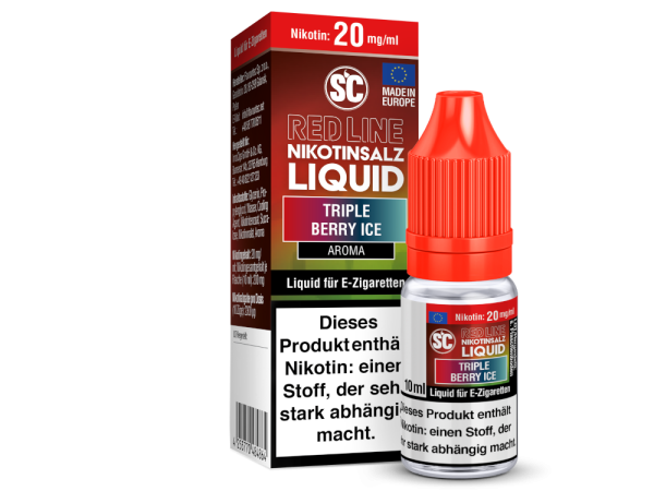 SC - Red Line - Triple Berry Ice - 20 mg - Nikotinsalz Liquid