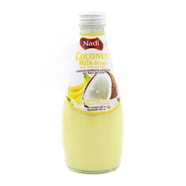 Nadi - Kokosnussmilch mit Bananen-Geschmack 290 ml