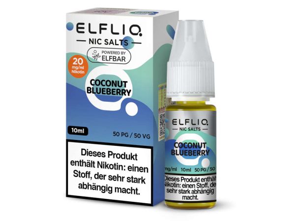 Elf Bar - ElfLiq 10ml - 20mg - Coconut Blueberry