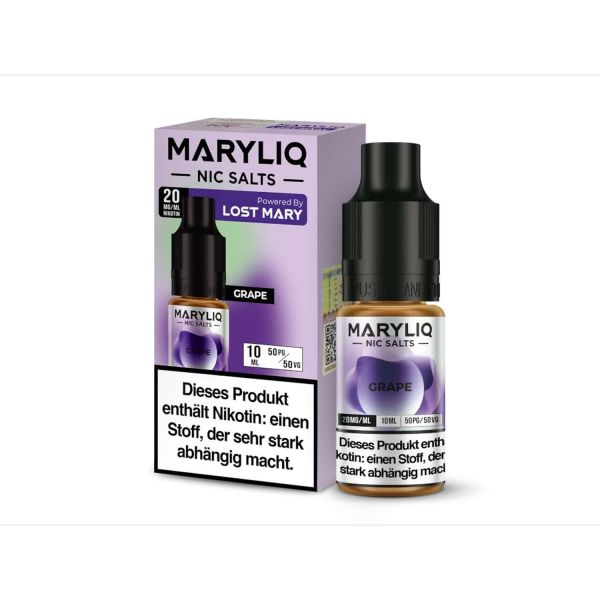 Maryliq Nikotinsalz Liquid 10 ml - 20 mg - Grape