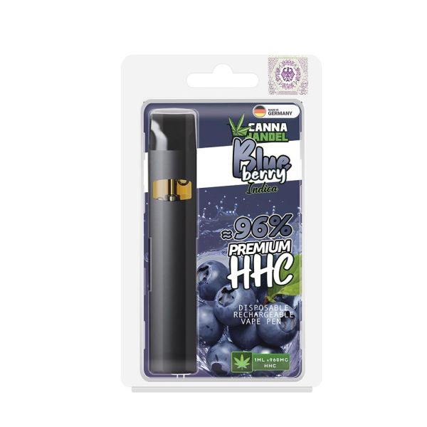 Cannahandel 96% HHC Vape - 1ml - Blueberry