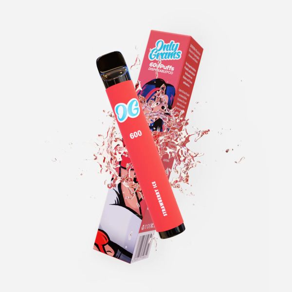 Only Grams Vape - 20mg - Strawberry Ice