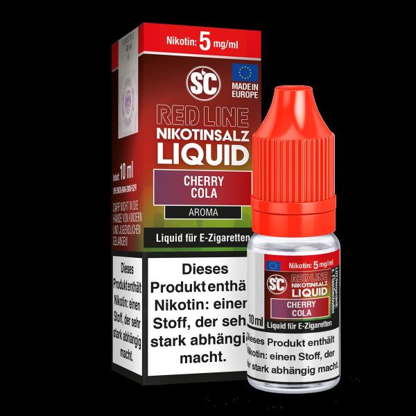 SC - Red Line - Cherry Cola - 5 mg - Nikotinsalz Liquid