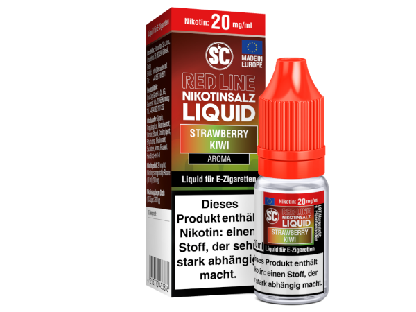 SC - Red Line - Strawberry Kiwi - 20 mg - Nikotinsalz Liquid
