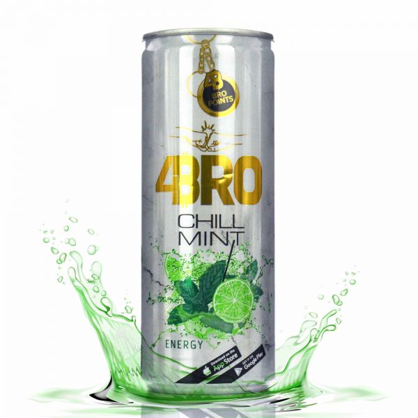 4BRO Energy Chill Mint 250 ml
