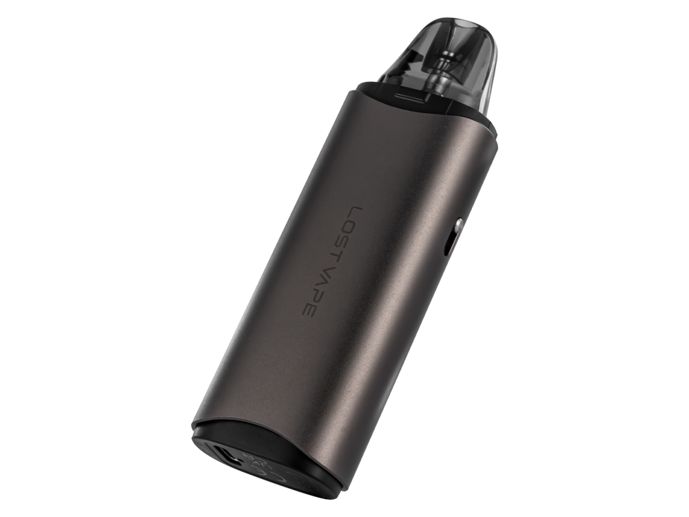 lost vape ursa cap pro pod Lost Vape Ursa Cap Pro Gunmetal Pod Kit