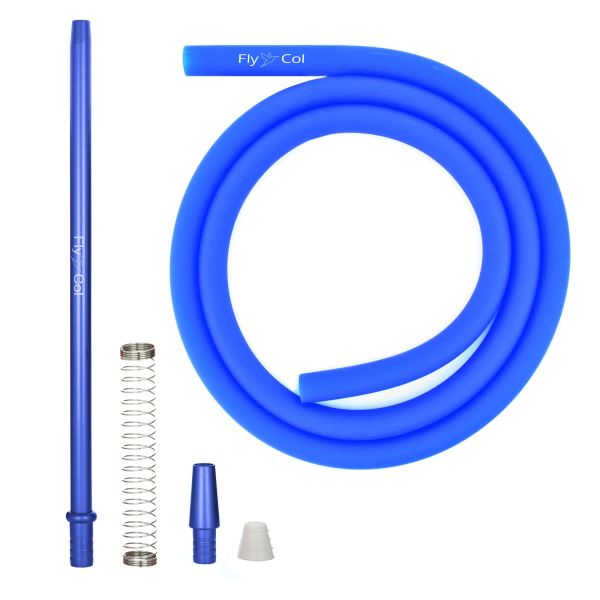 FlyCol Basic Shisha Schlauch Set - Blau