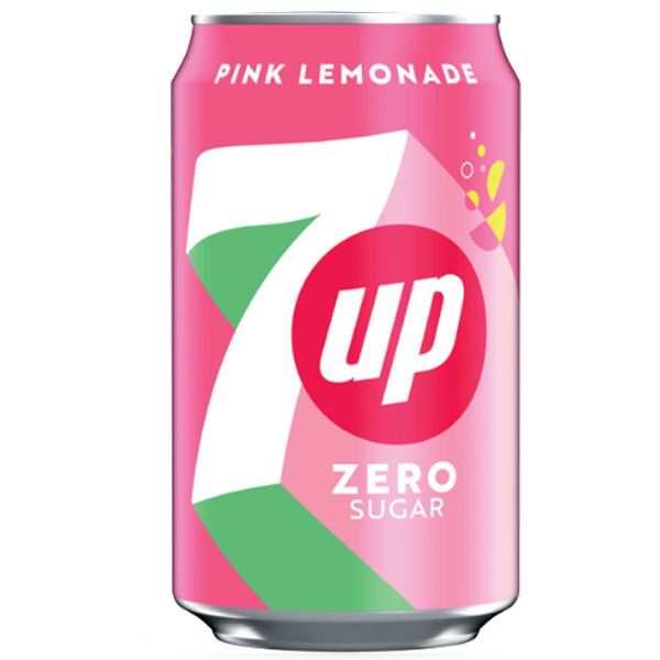7up - Pink Lemonade - Zero Sugar 330 ml
