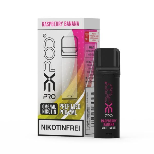 EXPOD Pro - Nikotinfrei - Pod - Raspberry Banana