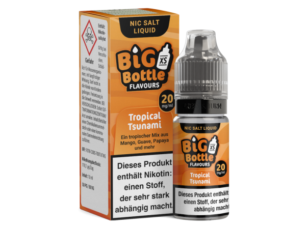 Big Bottle - 10ml - 20mg - Nikotinsalz Liquid - Tropical Tsunami
