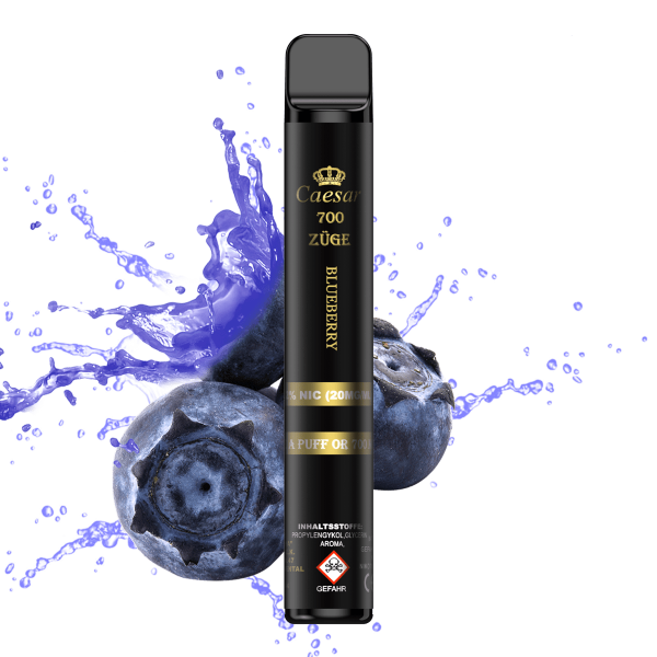 Caesar Vape 700 Züge 20mg - BLUEBERRY