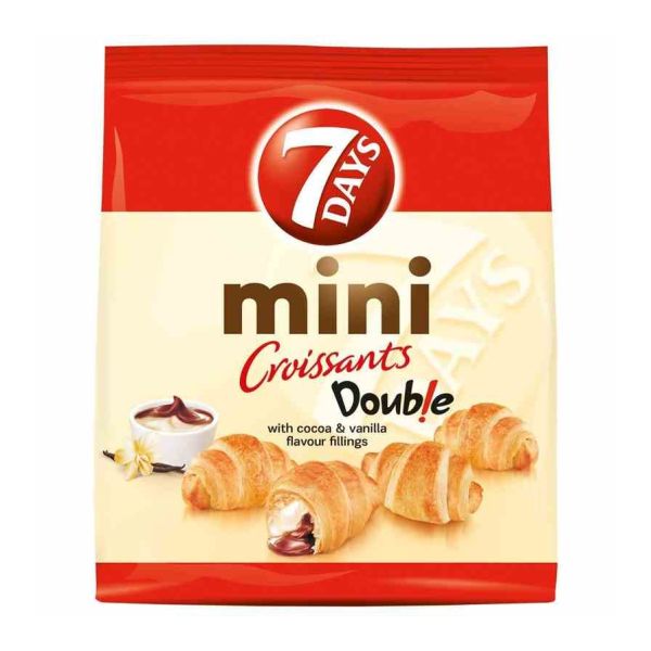 7 Days mini Croissants Double 185 g