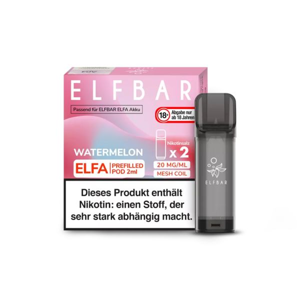 Elfbar Elfa Pod - 20mg - Watermelon
