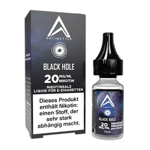 Antimatter Nikotinsalz - Black Hole - 10ml Liquid 20mg
