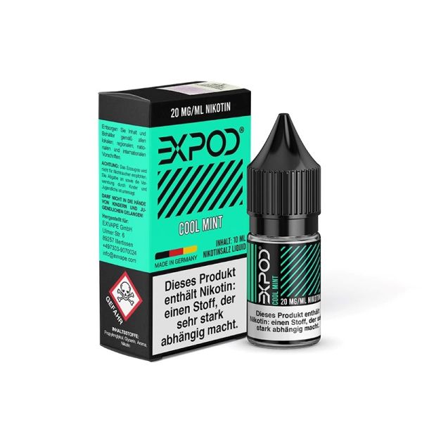 Expod Liquid - Cool Mint - 10 ml - Nikotinfrei