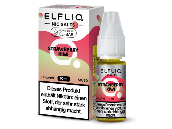 Elf Bar - ElfLiq 10ml - 10mg - Strawberry Kiwi