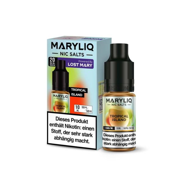 Maryliq Nikotinsalz Liquid 10 ml - 20 mg - Tropical Island