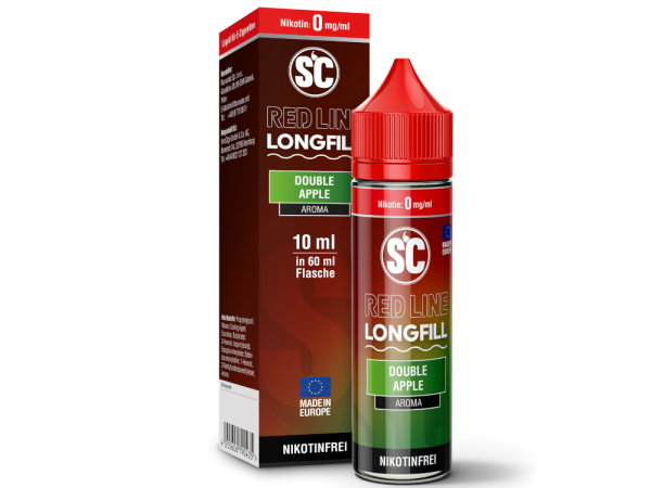 SC - Red Line - Longfills 10 ml - Double Apple