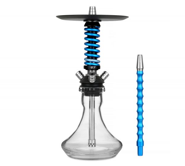 Mamay Customs Coilover Micro Black Blue Shisha