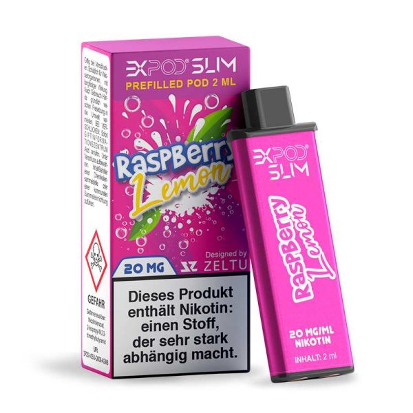 Expod Slim Pod - 20mg - Raspberry Lemon