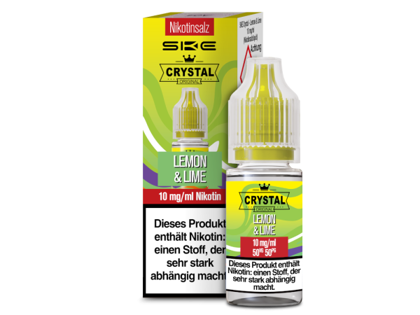 SKE - Crystal - Nikotinsalz Liquid 10 mg/ml - Lemon & Lime