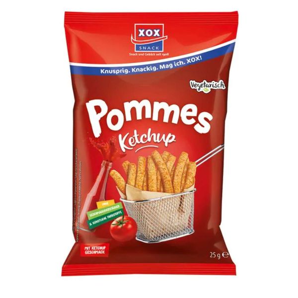 XOX Pommes Frites Ketchup 25g