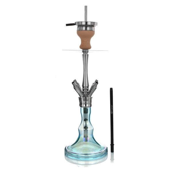 410 A Shisha Stainless Steel - Shining Light Blue