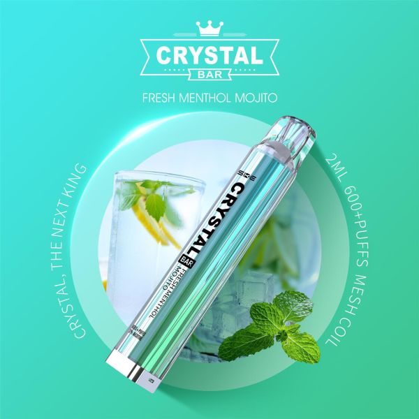 SKE Crystal Bar Einweg E-Zigarette 20mg - Fresh Menthol Mojito